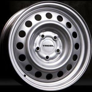 Диск Стальной TREBL мод.8873T_P 16х6.5 PCD 5х114.3 ET50 DIA66.1  Silver  