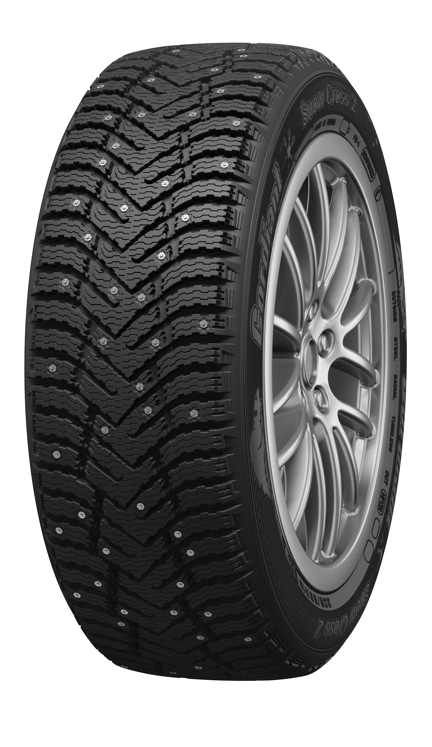 Автошина CORDIANT 225/55R17 SNOW-CROSS PW-2 101T ш. TL 